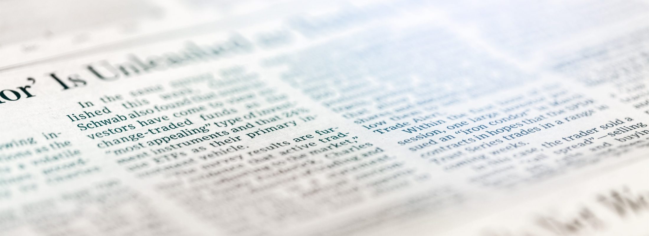 Newspaper backdrop texture, business background